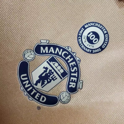 Maillot réversible third du centenaire de Manchester United 2001