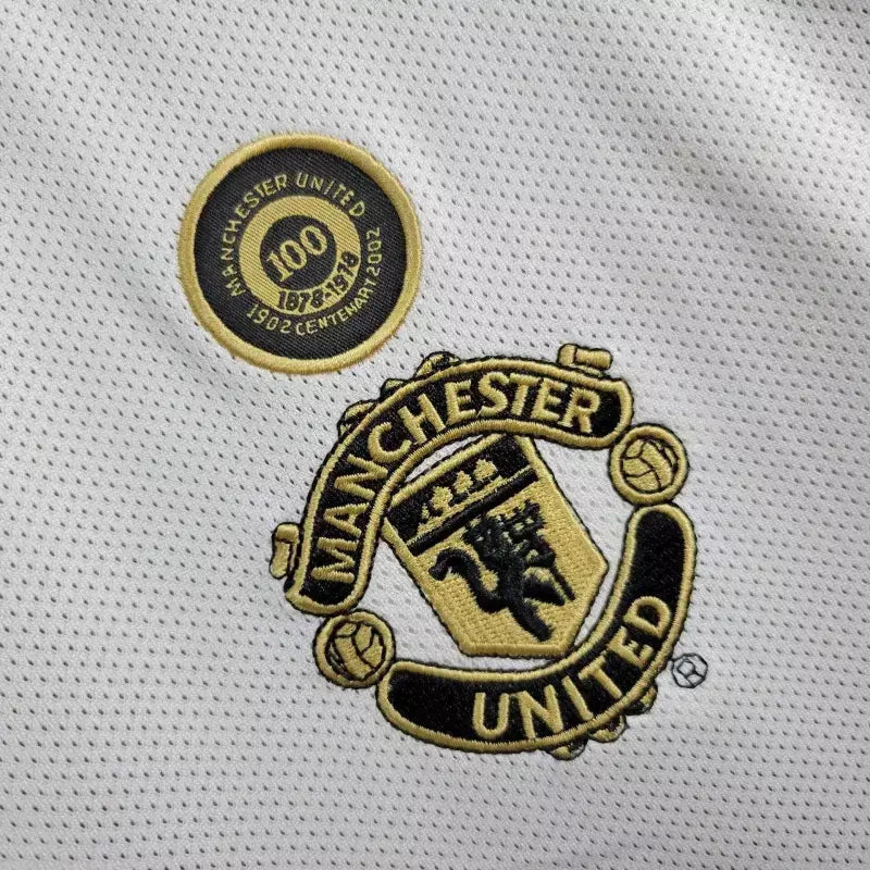 Maillot réversible third du centenaire de Manchester United 2001