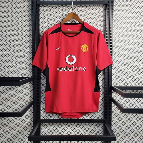 Camiseta local del Manchester United 2002