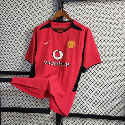 Camiseta local del Manchester United 2002