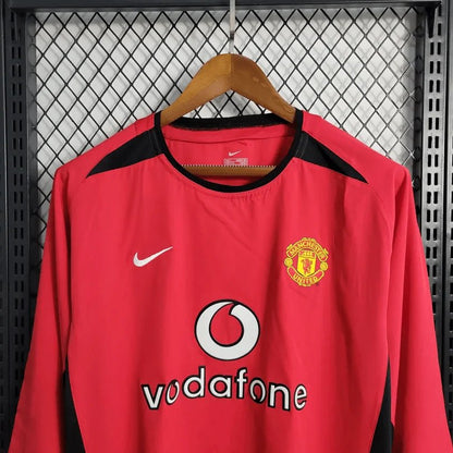 Manchester United 2002 L/S thuisshirt