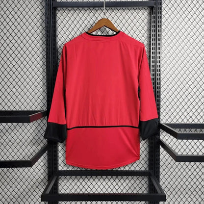 Manchester United 2002 L/S thuisshirt