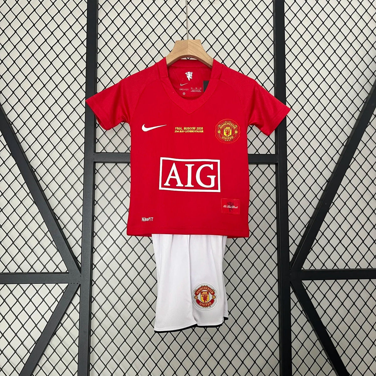 Manchester United 2007 Champions-League-Heimtrikot