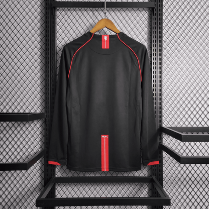 Tercera camiseta visitante del Manchester United 2007