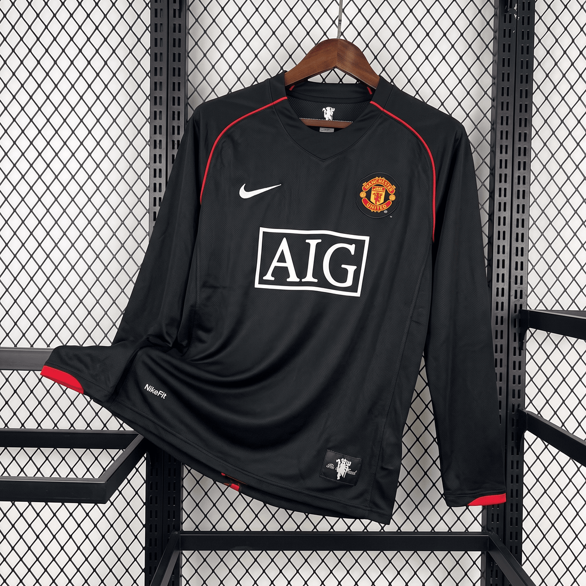 Tercera camiseta visitante del Manchester United 2007