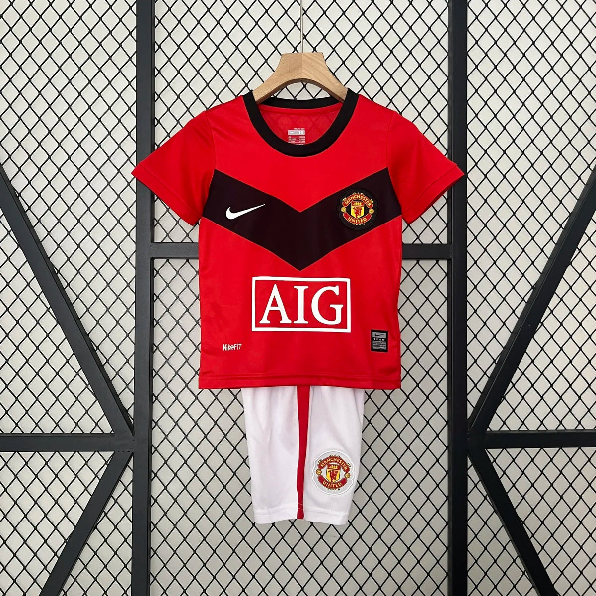 Dziecięca koszulka domowa Manchester United 2009