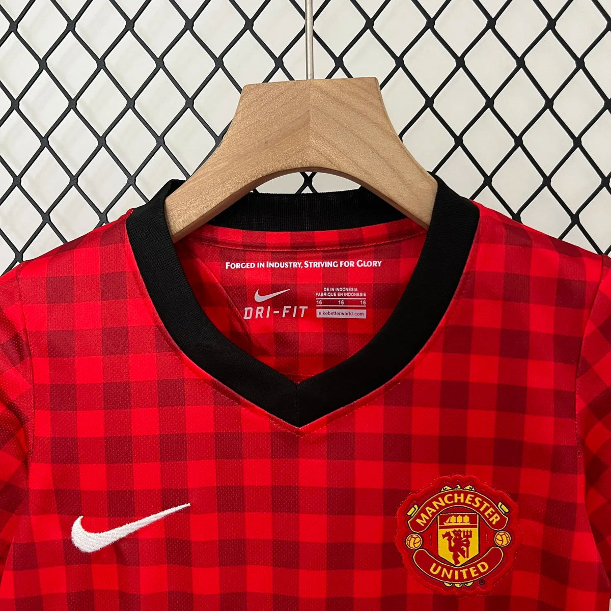 Camiseta local del Manchester United 2012