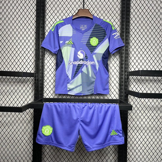 Manchester United 2024 Torwarttrikot für Kinder