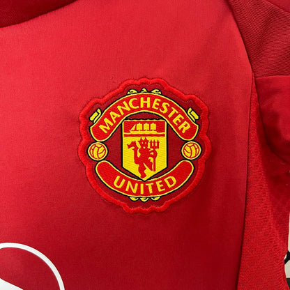 Manchester United Heimtrikot 2024 für Kinder