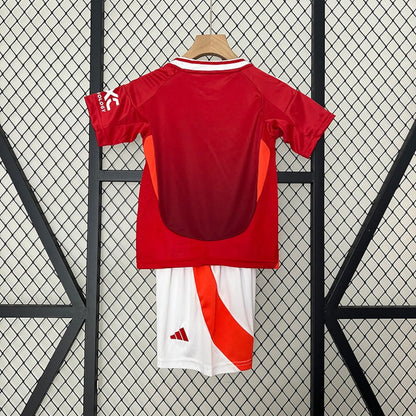 Manchester United Heimtrikot 2024 für Kinder