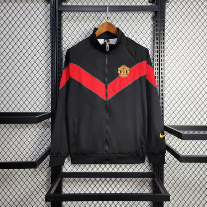 Retro kurtka przeciwwiatrowa Manchester United 2025