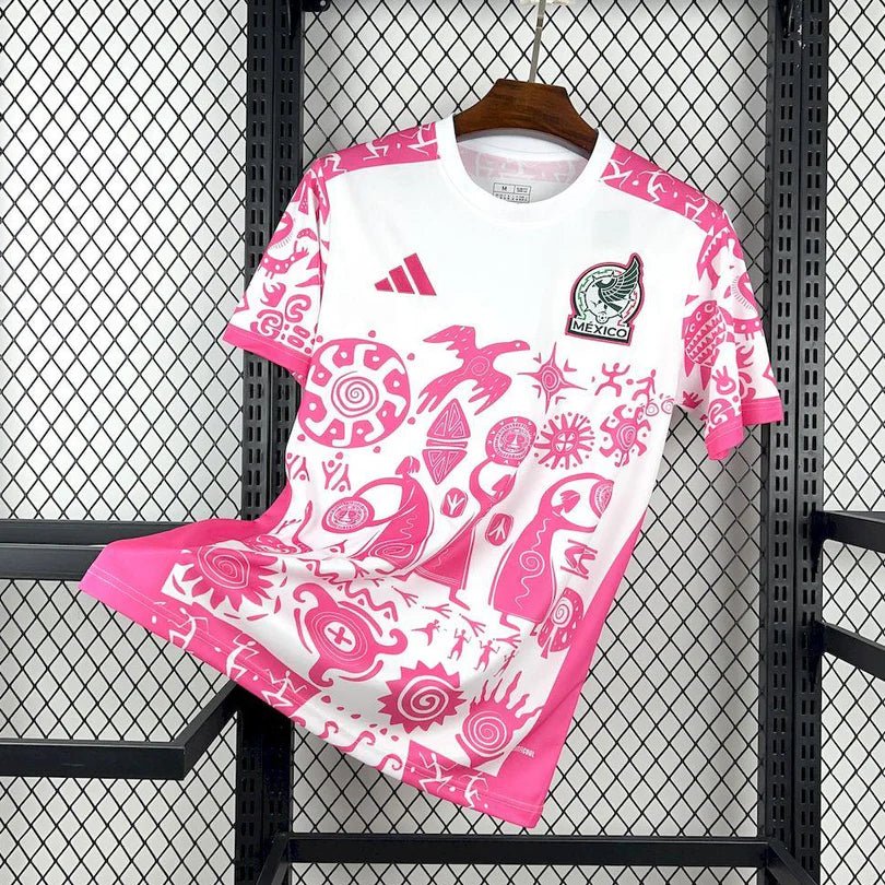 Maillot rose concept du Mexique 2026