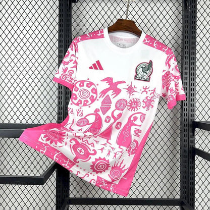Maillot rose concept du Mexique 2026