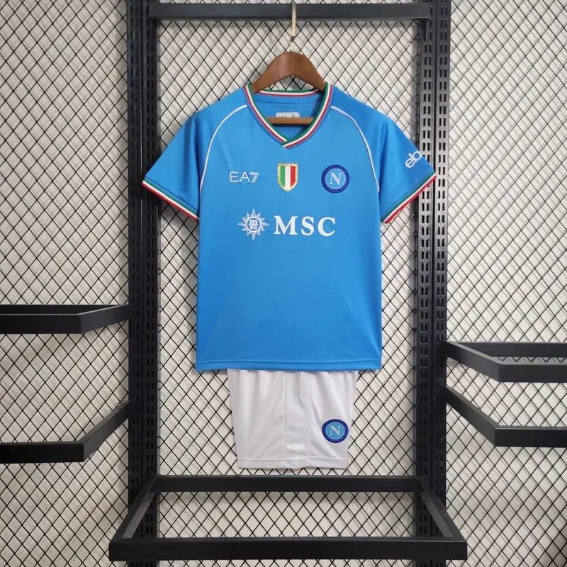 Camisola principal do Nápoles 2023