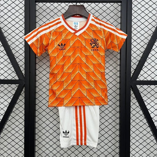 Camisola de criança principal dos Países Baixos 1988