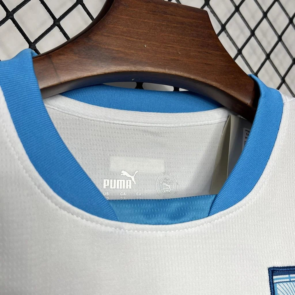 Olympique de Marseille 2024 Home Kids Jersey