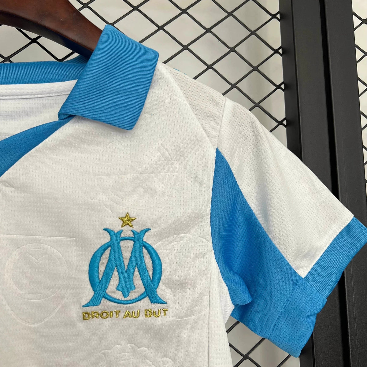Olympique de Marseille 2025 Heimtrikot für Kinder