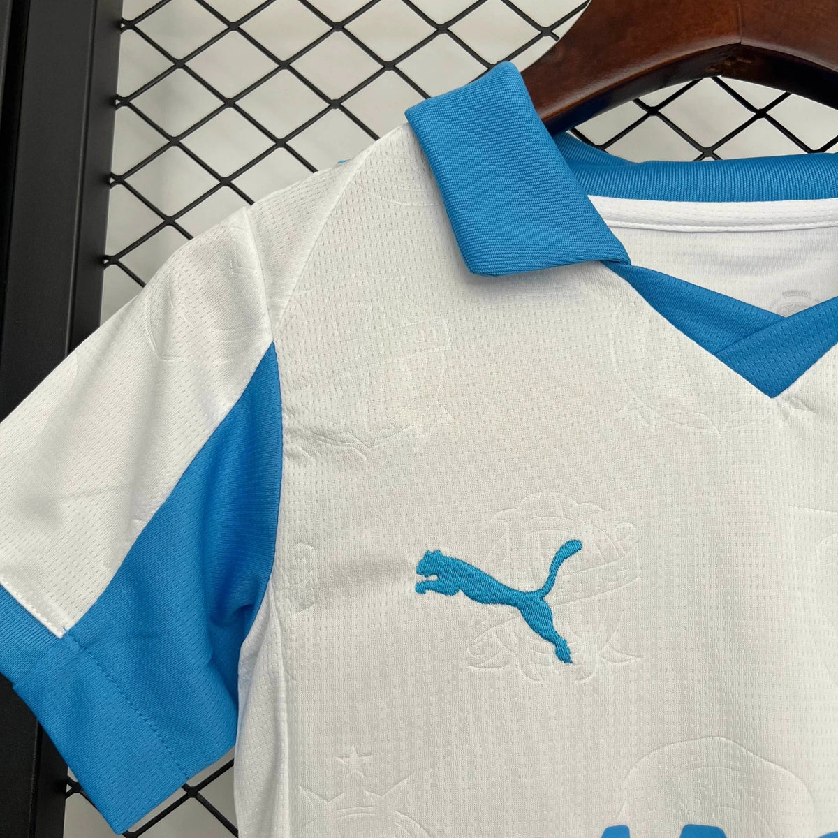 Olympique de Marseille 2025 Heimtrikot für Kinder
