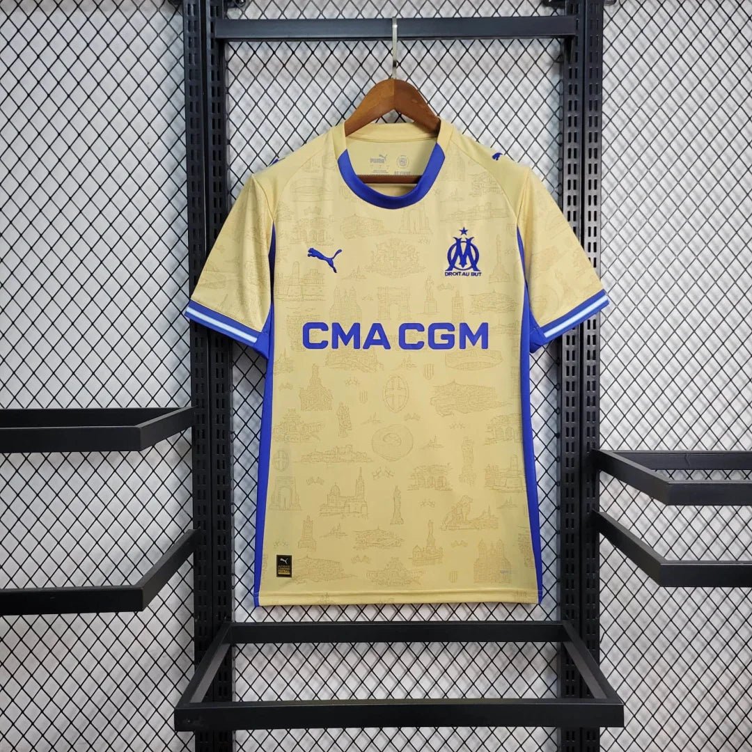 Quarta Camisola de Fora do Olympique Marseille 2025