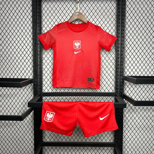 Polen 2024 Auswärtstrikot für Kinder