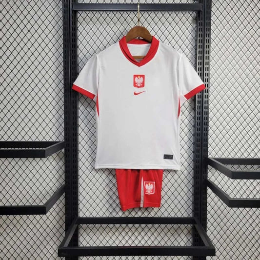 Polen 2024 thuisshirt voor kinderen