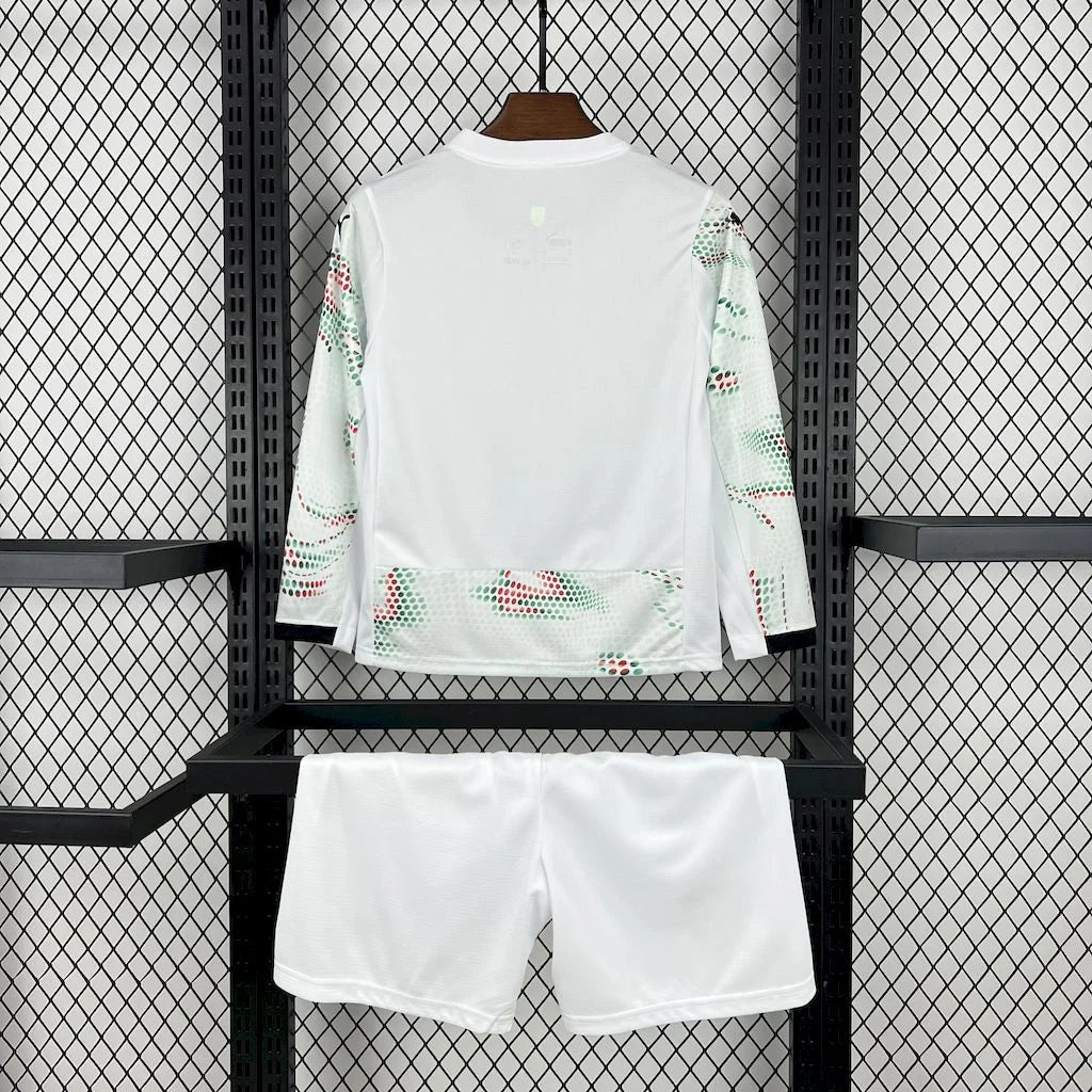 Portugal 2025 Uit Kids-shirt met lange mouwen