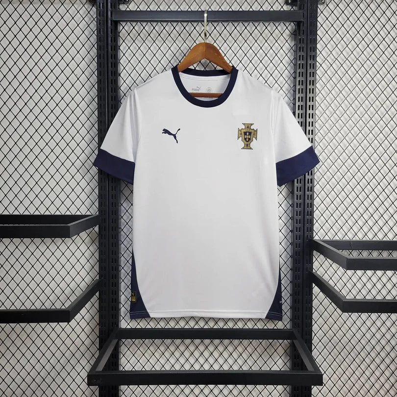 Maillot blanc d’entraînement du Portugal 2025