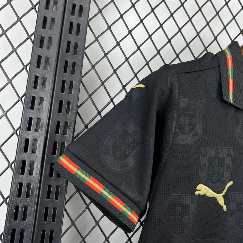 Portugal 2026 Black Panther Special Kids Jersey