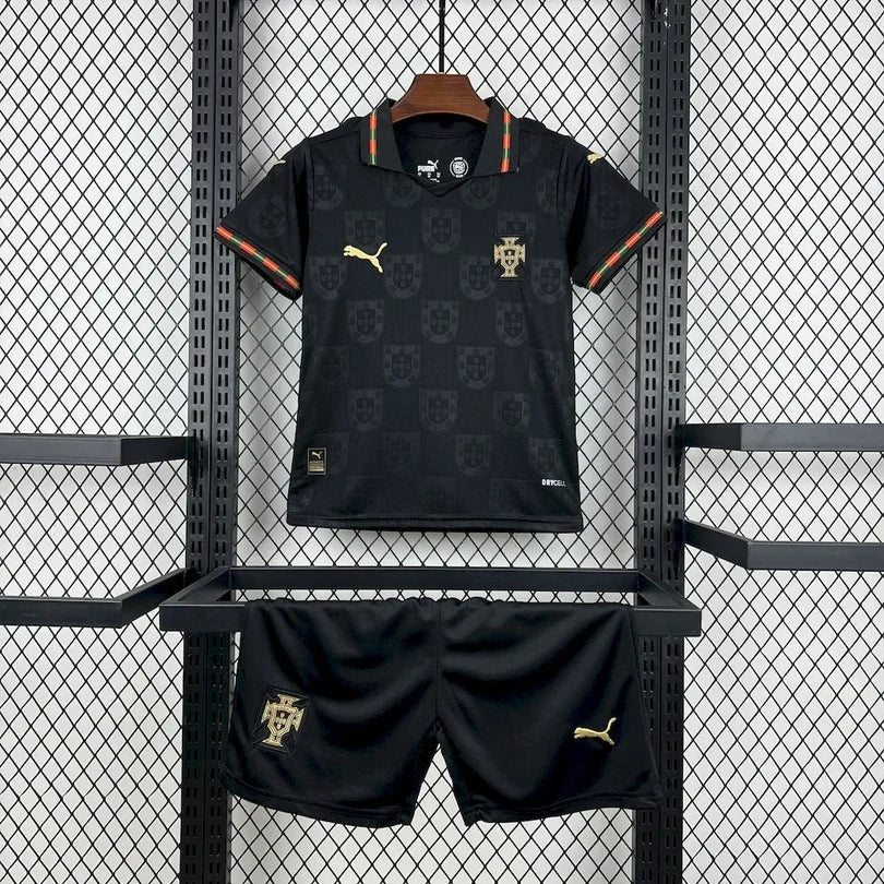 Portugal 2026 Black Panther Special Kids Jersey