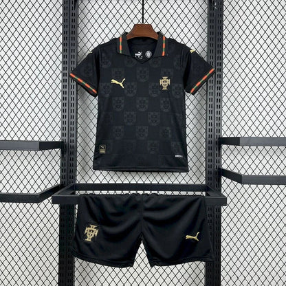 Portugal 2026 Black Panther Special Kids Jersey