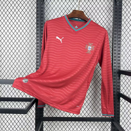 Maillot domicile du Portugal pour la Coupe du monde 2026 L/S