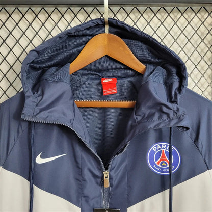 PSG 2022 Windbreaker Blue And White