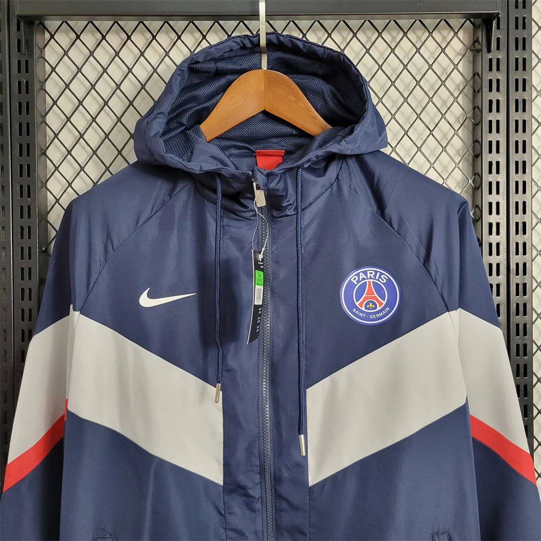 PSG 2022 Windbreaker Blue And White