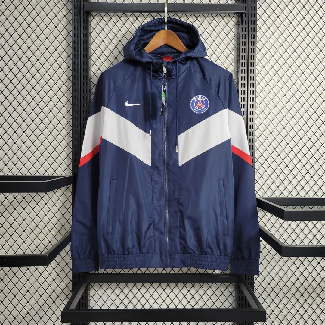 PSG 2022 Windbreaker Blue And White