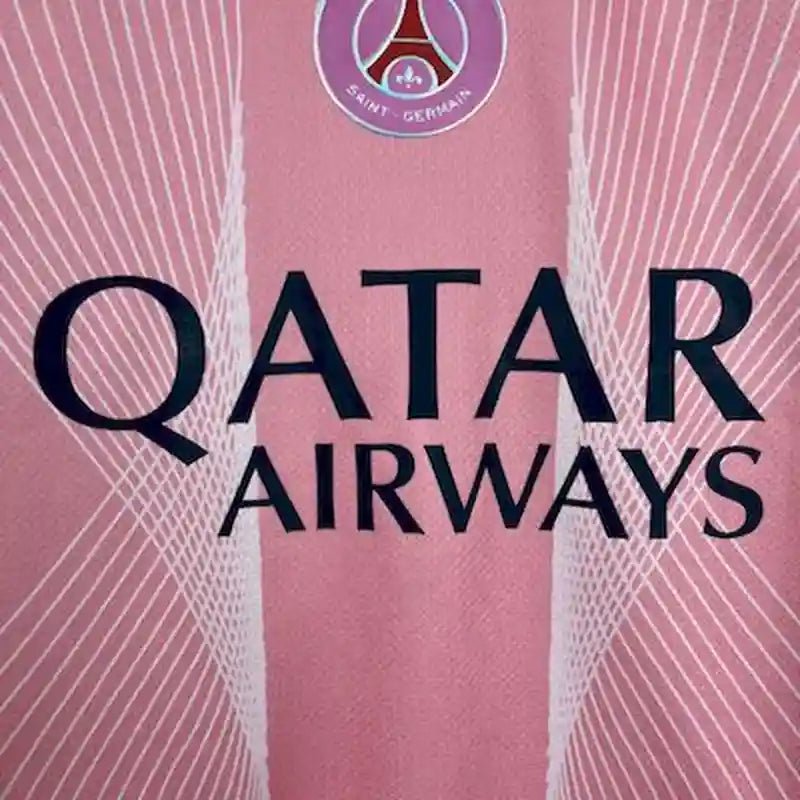 Camisola cor-de-rosa especial do PSG Paris Saint-Germain 2025