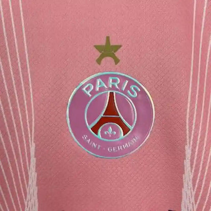 Camisola cor-de-rosa especial do PSG Paris Saint-Germain 2025