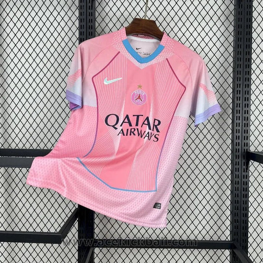 Maillot rose spécial 2025 du PSG Paris Saint-Germain