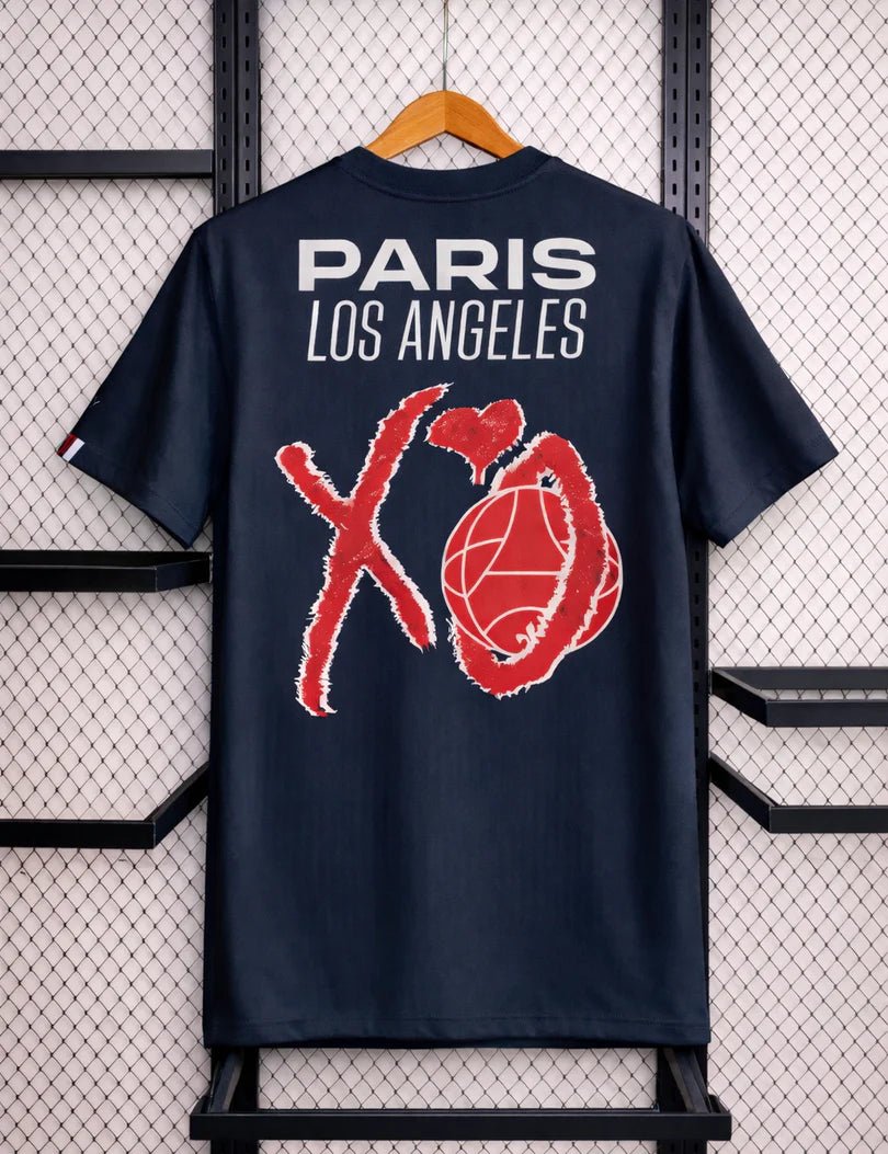 Camisola de estádio PSG Paris Saint-Germain 2025 X The Weeknd X Xo