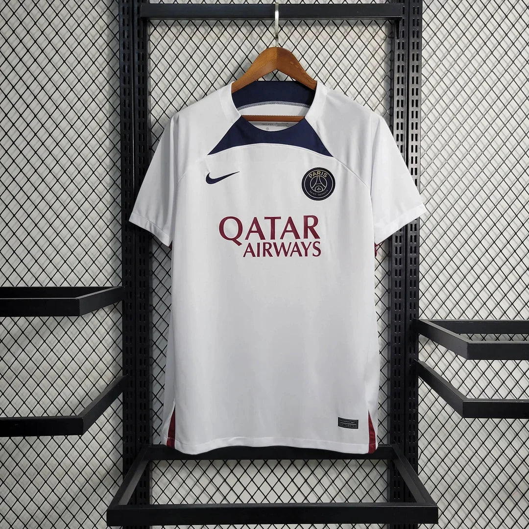 Maillot d’entraînement blanc du PSG Paris Saint-Germain 2023