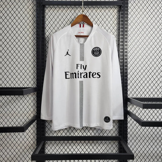 Maglia da trasferta PSG Paris Saint-Germain 2018 a maniche lunghe