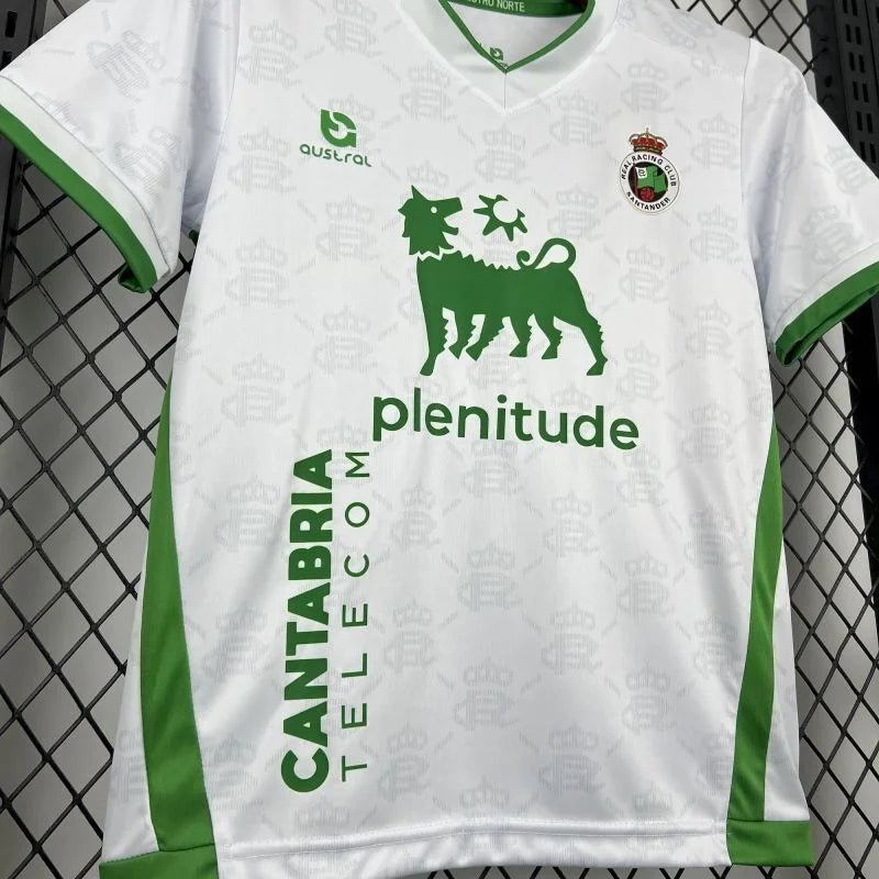 Maillot domicile du Racing de Santander 2025
