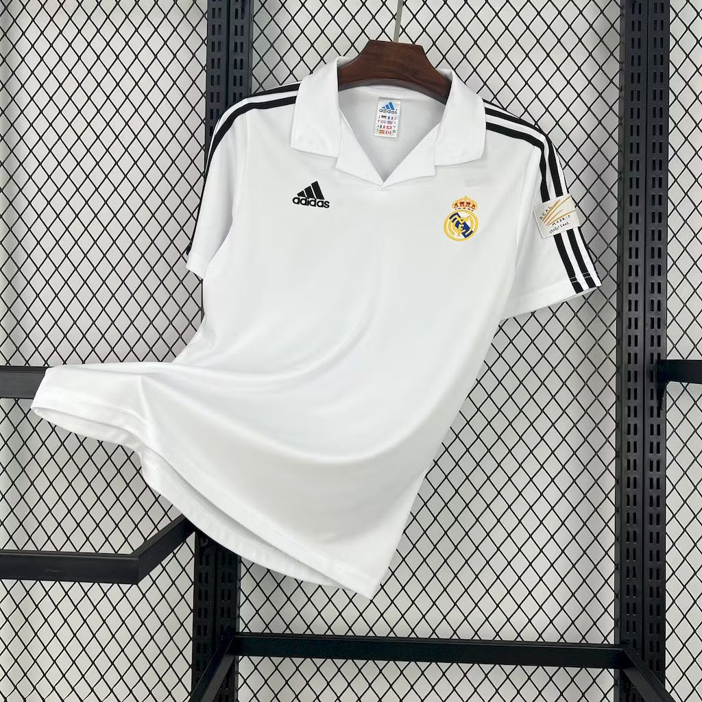 Maillot domicile du Real Madrid 2001