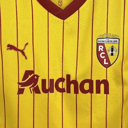 Maillot domicile du RC Lens 2025
