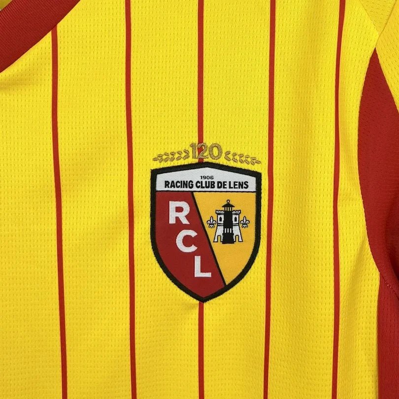 RC Lens 2025 Home Jersey
