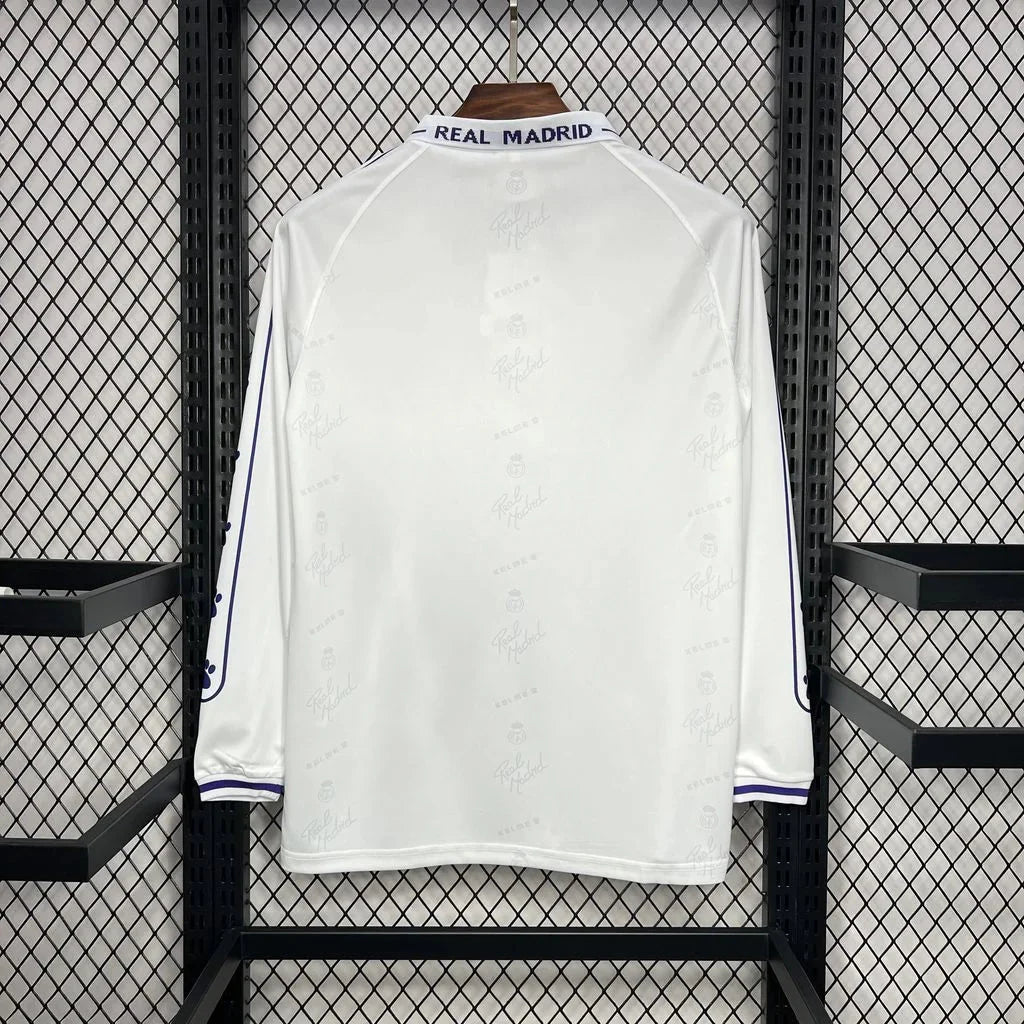 Real Madrid 1994 L/S Home Jersey