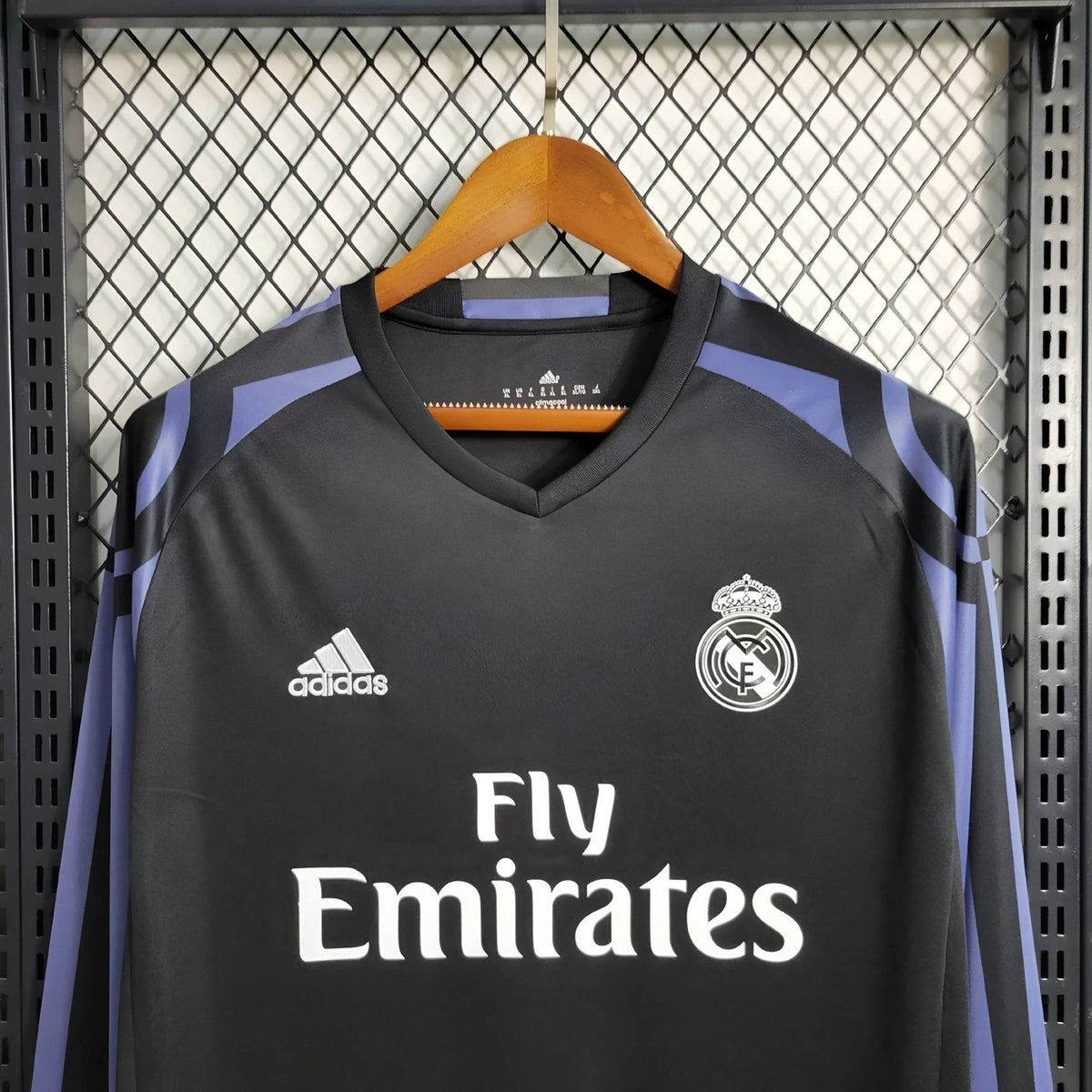 Real Madrid 2016 L/S Third Jersey