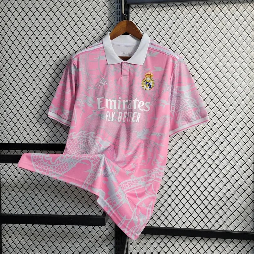 Real Madrid 2023 Dragon-Pink-Trikot
