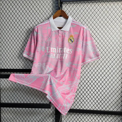 Real Madrid 2023 Dragon-Pink-Trikot
