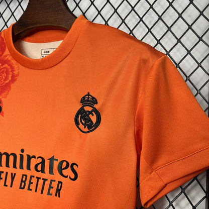 Real Madrid 2023 vierde authentiek oranje shirt