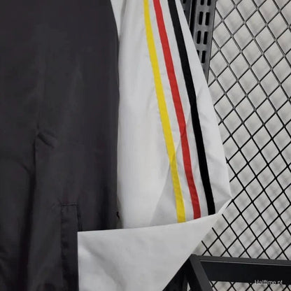 Real Madrid 2024 Black/White Windbreaker